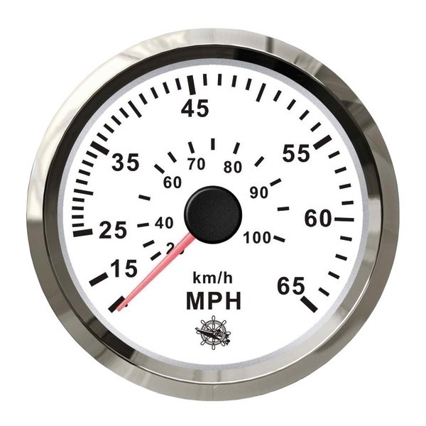 Speedometer with (water pressure ) Pitot tube scala 0-65 MPH - 27.325.10 -  2