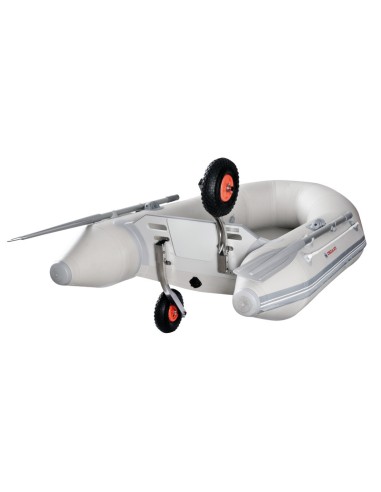 Transom tilting wheels for dinghies 180 kg - Tilting and removable - 47.368.04 - 