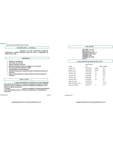 Marine Hydraulic Oil - 65.083.00 - 