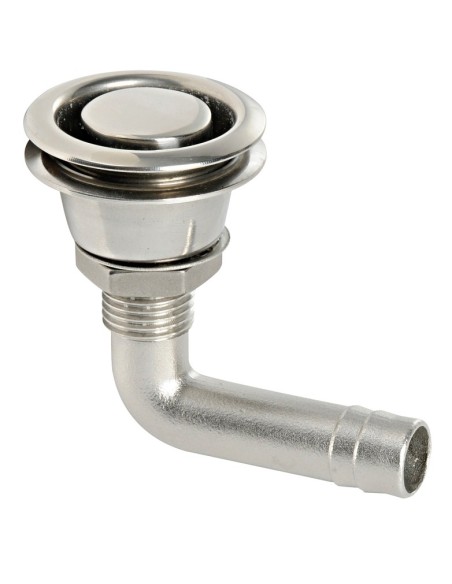 Sfiato carburante a filo in acciaio inox a 90° - 20.271.02 - 