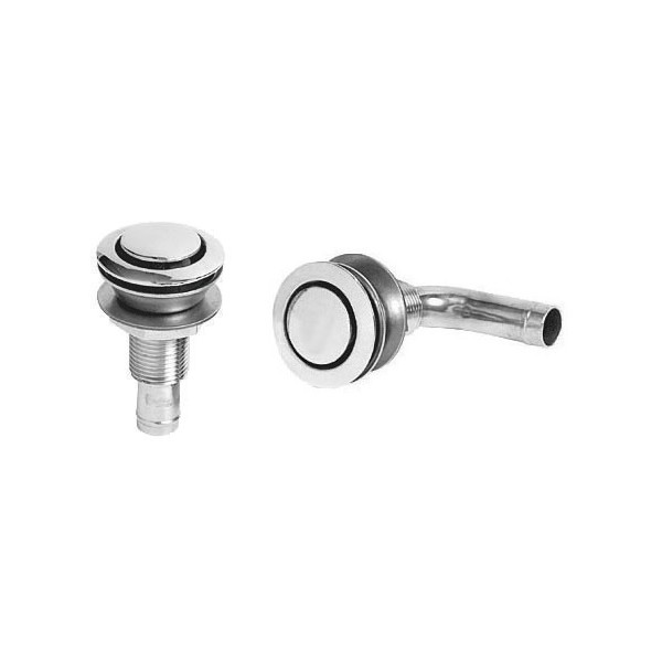 Mirror polished stainless steel fuel vent head 45 mm - 20.272.02 - 