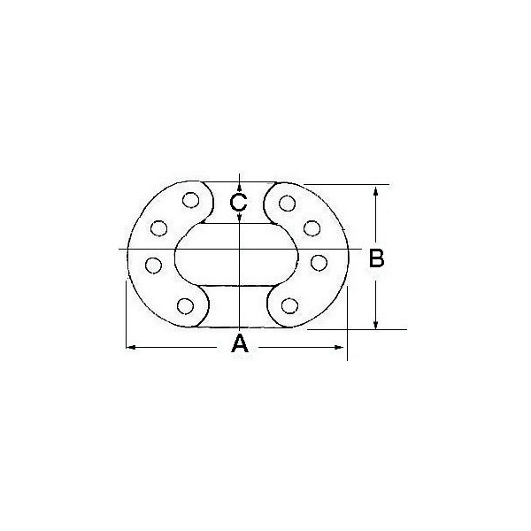 Falsa maglia in acciaio inox per catena calibrata - Ancoraggio e Ormeggio - 0167206 2