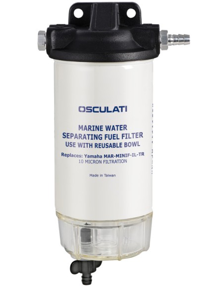 Filter separator w/aluminium collection tray - 17.661.35 - 