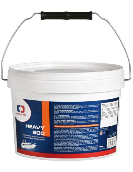 Osculati Heavy 600 coarse abras.paste 3 kg white - 65.227.00 - 