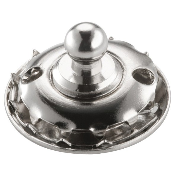 Bottone TENAX maschio in acciaio inox - 10.444.10 - 