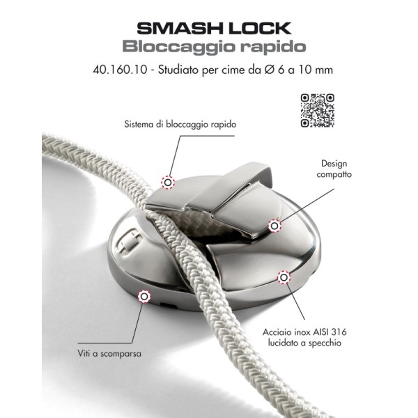Blocca cima Smash Lock - 40.160.10 -  2