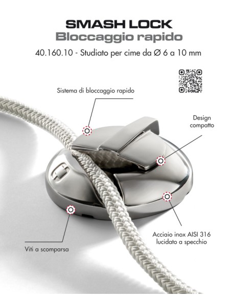 Blocca cima Smash Lock - 40.160.10 - 