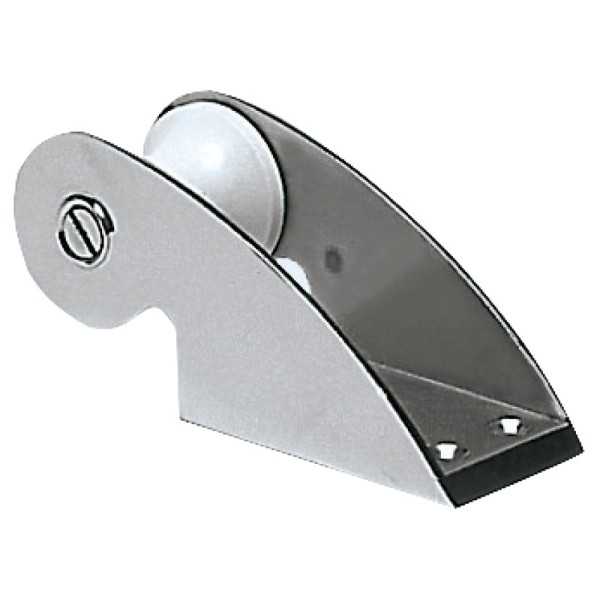 Musone di prua compatto in fusione AISI 316 - 155 x 62 mm - 01.484.09 - 