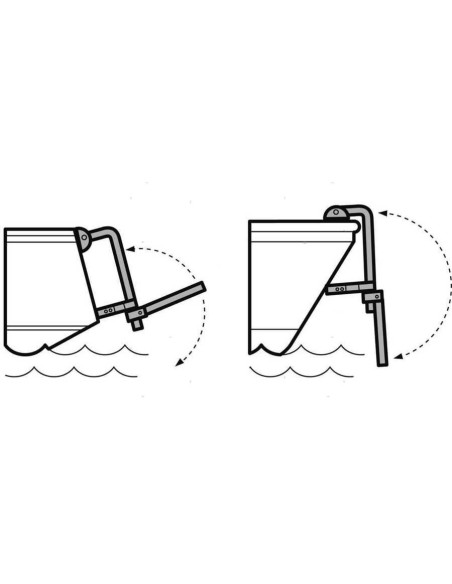 Heavy duty plastic clip - 0712827 - 