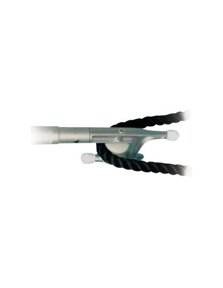 Professional telescopic boat hook with sliding pulley - 34.916.42 - 
