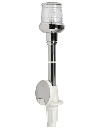 Classic 360° pull-out pole with Advance base, for vessels up to 20 metres - WHITE - 11.163.02 - 