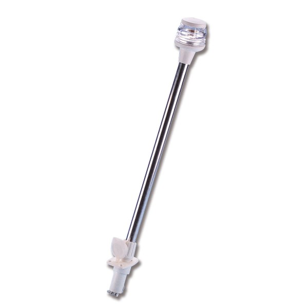 Asta fanale estraibile 360° 60 cm - BIANCA - L4101530 - 