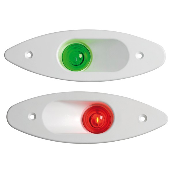 Luci di via laterali ad incasso in ABS - bianco - 11.129.11 - 