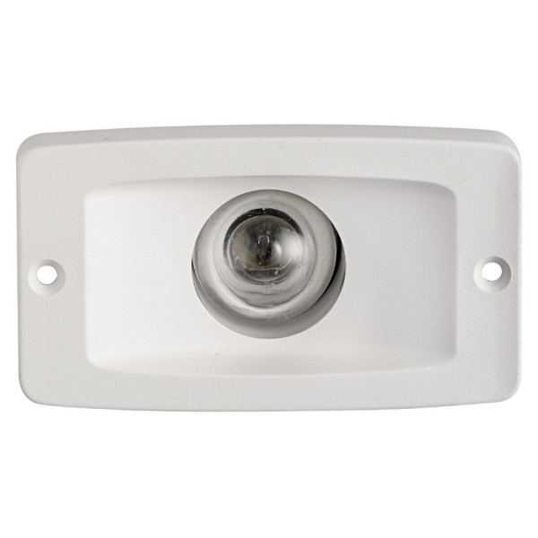 Fanale di poppa ad incasso in ABS BIANCO - 11.332.11 - 
