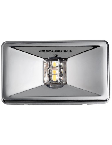 Fanale rettangolare Mouse Stern corpo inox - 11.036.22 - 