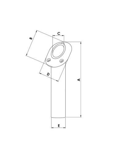 Portacanne a parete in plastica - M2640001 - 