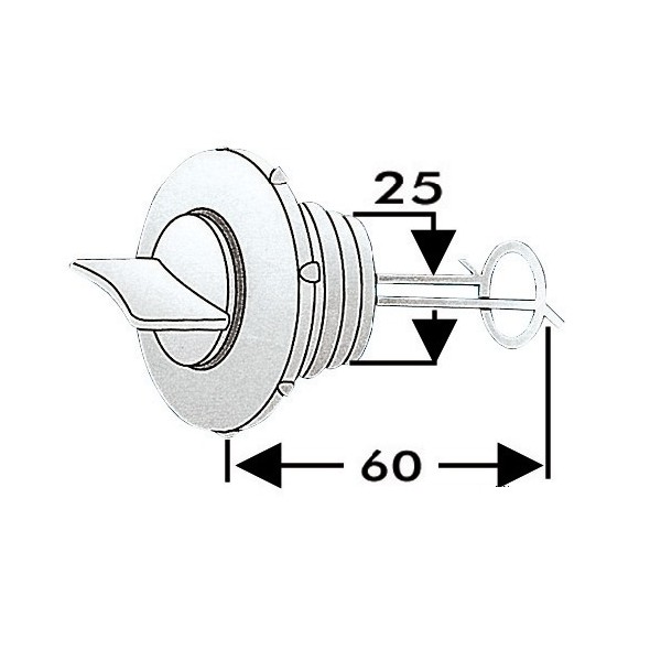 Water drain plug - 18.346.10 - 