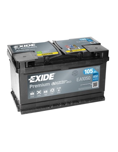 Batterie EXIDE Premium per avviamento 105Ah - EA1050 - 12.404.05 - 