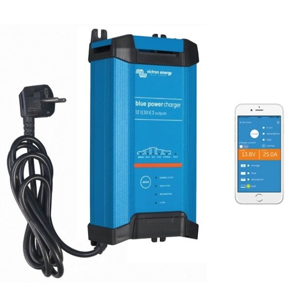 Caricabatteria VICTRON Bluesmart IP22 con connessione Bluetooth - 14.272.15 - 