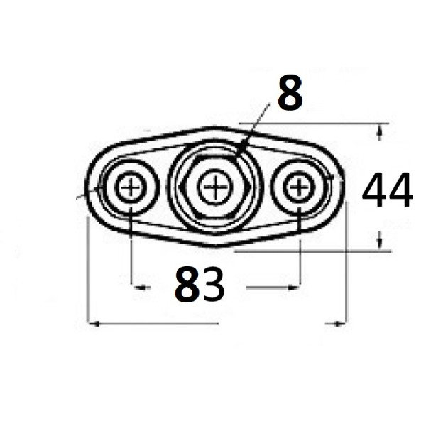 Power Post junctions for electrical cables - 14.205.02 -  2