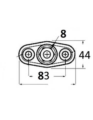 Power Post junctions for electrical cables - 14.205.02 - 