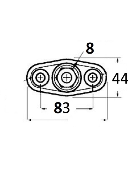 Power Post junctions for electrical cables - 14.205.02 - 