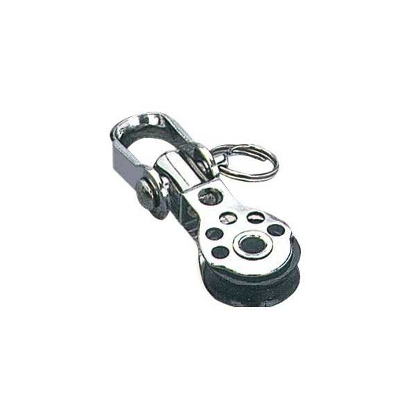 Microbozzello inox VIADANA 17x5 - Girevole con grillo - 55.090.03 - 