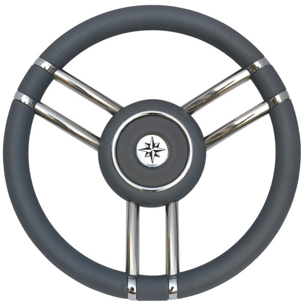 Apollo steering wheel SS and polyurethane Ø35 cm - GREY - 45.178.12 - 