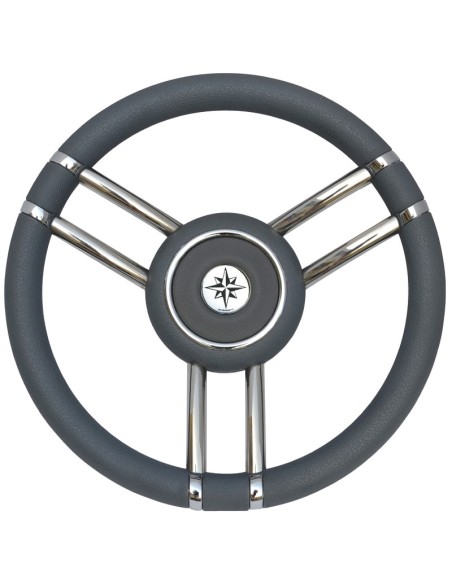 Apollo steering wheel SS and polyurethane Ø35 cm - GREY - 45.178.12 - 
