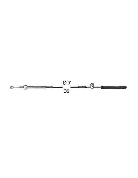 Cavo telecomando C5 - 45.005.07 - 