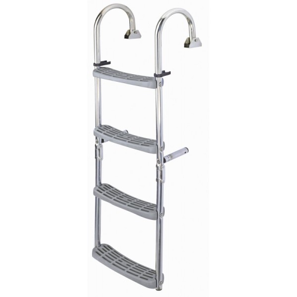 Scaletta pieghevole PLASTIMO con 6 gradini - P55698 - 
