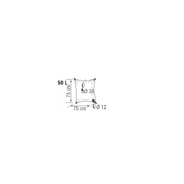 Serbatoio acqua flessibile - 50 lt - P70963 -  2
