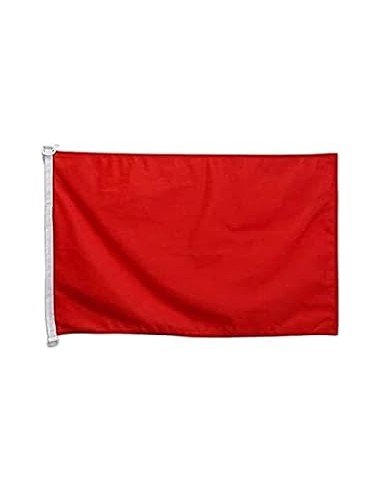 BANDIERA ROSSA di pericolo 40X60 cm - 5252140 - 