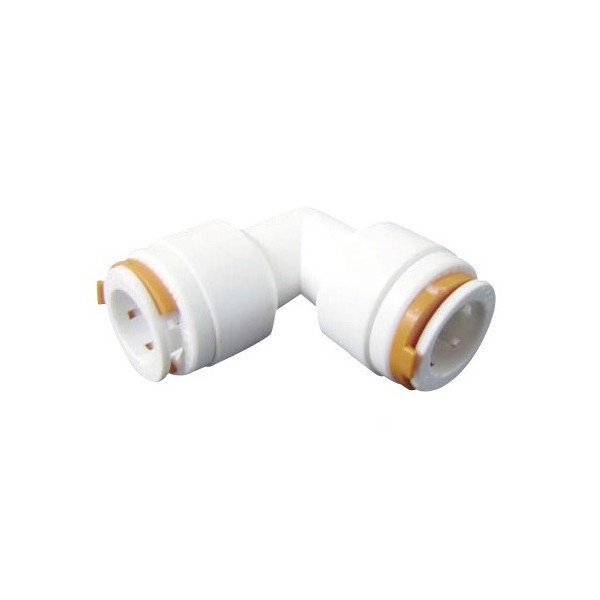 Gomito a 90° fem/fem per impianti idrici rapidi KP Ø 12 mm - 17.111.02 - 
