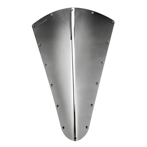Scudo salva prua 340 x 520 mm in acciaio inox - 01.290.01 - 