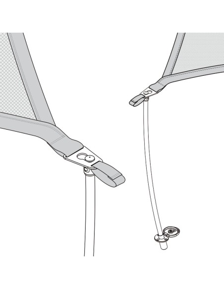 Fiberglass flexible pole covered 185 cm - 46.826.18 - 