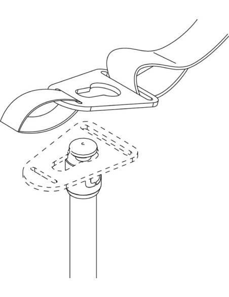 Fastening buckle for Mickey system - 46.825.09 - 