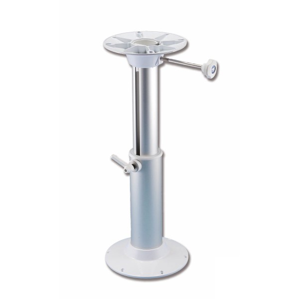 Supporto sedile telescopico in alluminio anodizzato - base BIANCO - O1426040 - 