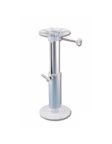 Base and column telescopic  +  rotating seat support - white - O1426040 - 