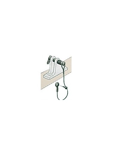 Piastrina inox Ø 6 mm + cavetto inox Ø 1,6 mm + spina inox - 46.116.30 - 