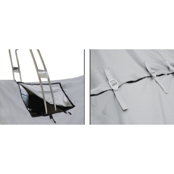 Telone sartoriale per gommone da 540 a 560 cm con Roll bar - 46.165.03 -  2