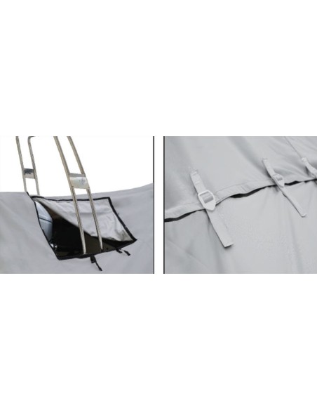 Telone sartoriale per gommone da 540 a 560 cm con Roll bar - 46.165.03 - 