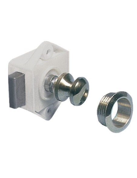 Mini push-lock chromed brass 16 mm - 38.182.01 -