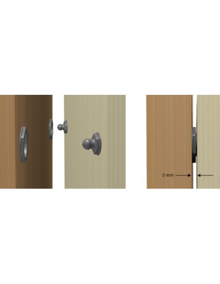 Sistema di fissaggio pannelli DELAHOUSSE Quick Fit per pannelli - 10.341.01 - 