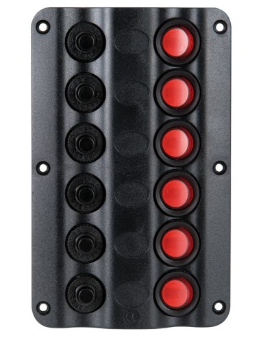 Pannello elettrico 6 interruttori - 14.104.02 - 