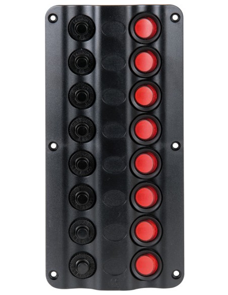 Pannello elettrico 8 interruttori - 14.104.03 - 