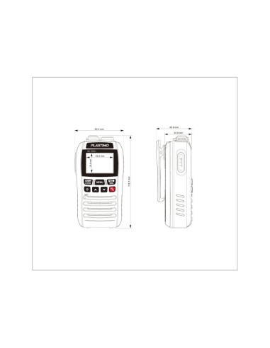 Plastimo FLOATING VHF SX-350+ - P203922 - 