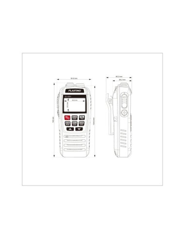 Plastimo FLOATING VHF SX-350+ - P203922 - 