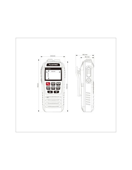 Plastimo FLOATING VHF SX-350+ - P203922 - 