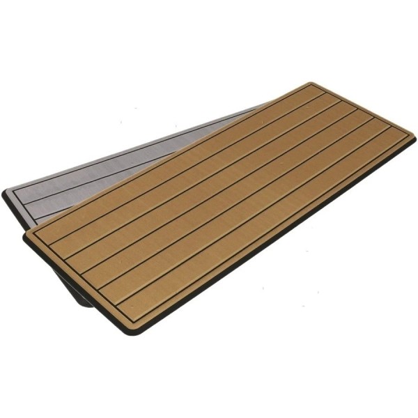 TEAK SINTETICO AUTOADESIVO IN EVA 3M COPRI GRADINO - 70 x 35 cm
